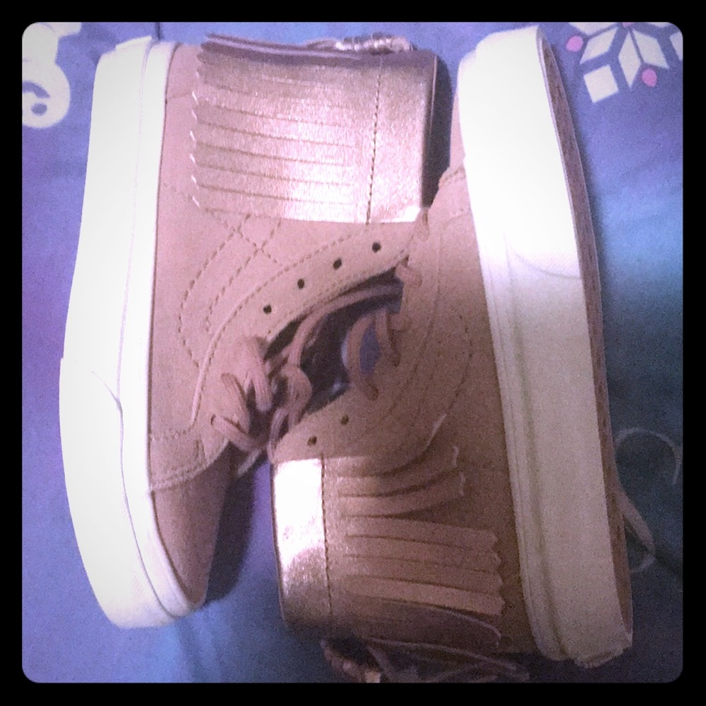 Girls pink vans brand New!!